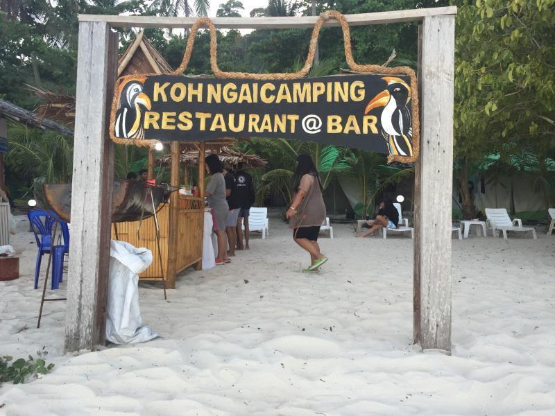Koh Ngai Camping Hotel Exterior foto